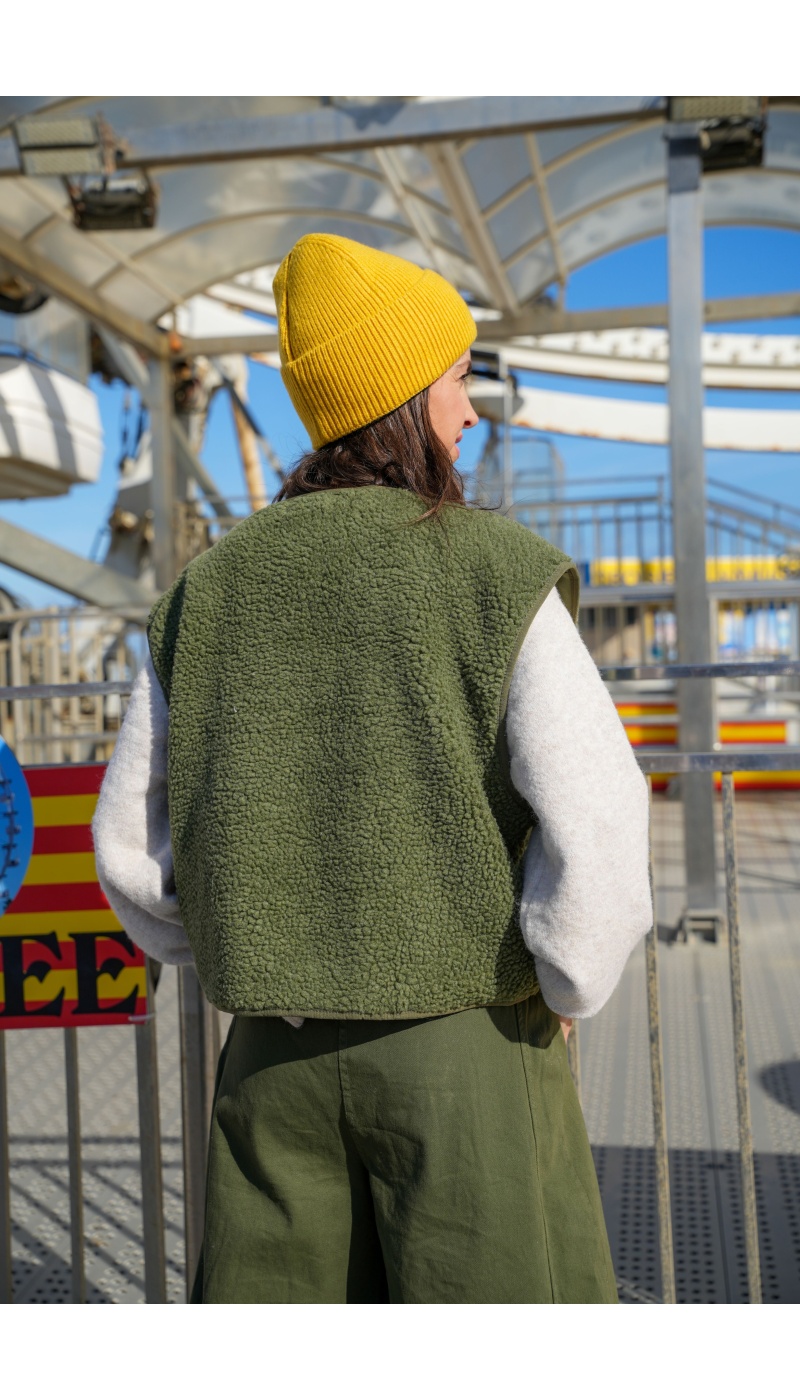 Gilet Moumoute Kaki ALMA