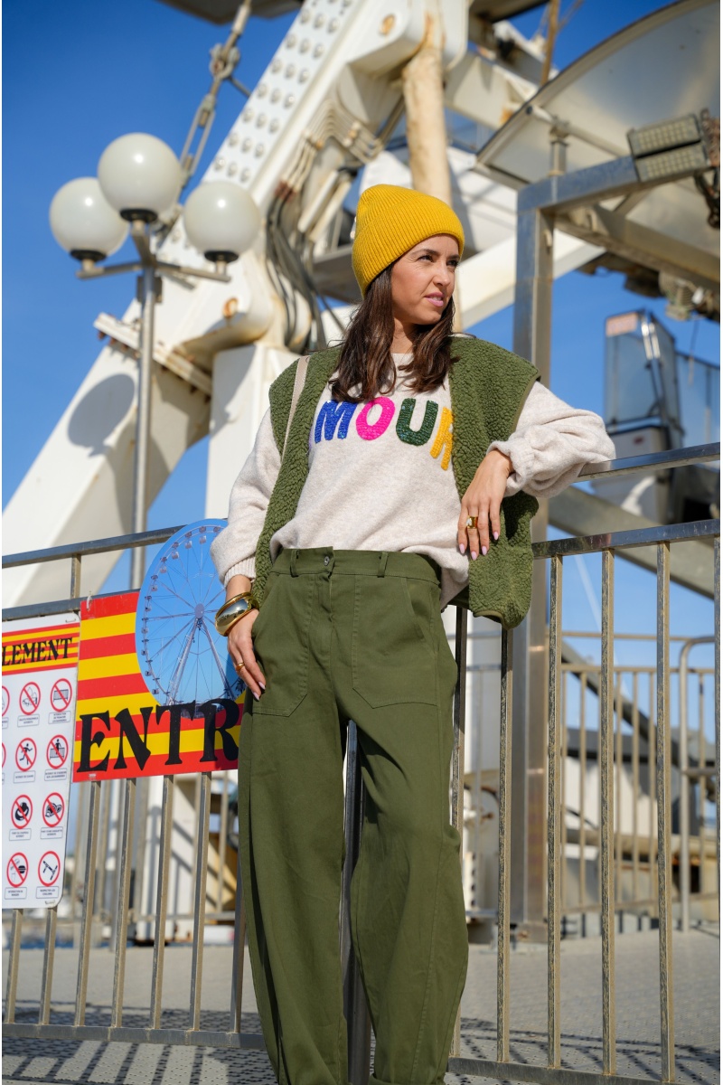 Jean Ballon Kaki ELINA 2