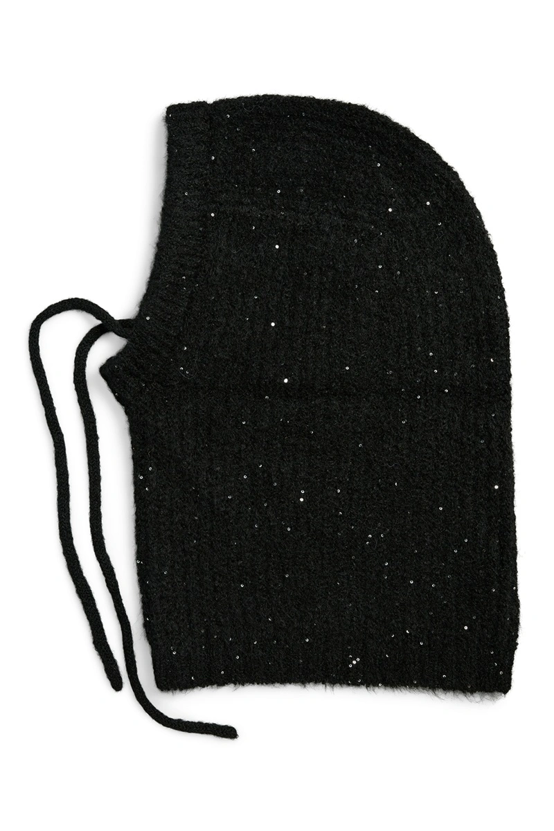 PIECES SEQUIN BLACK CHAPEAUX