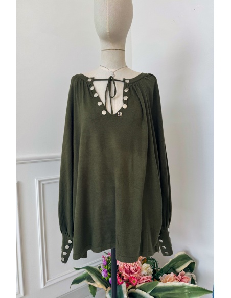Pull Kaki Oversize OSVIE