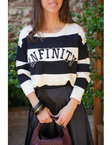 lai fashion INFINI NOIR PULL FEMME