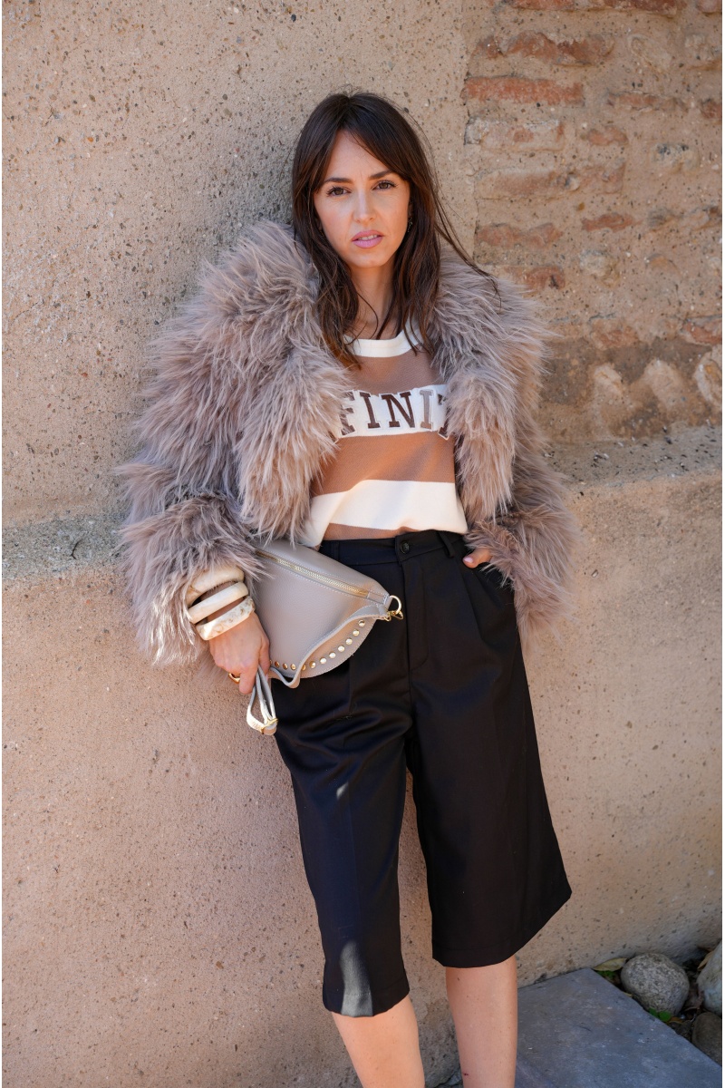 alise maglificio & confezione  NOIR BERMUDAS FEMME 2