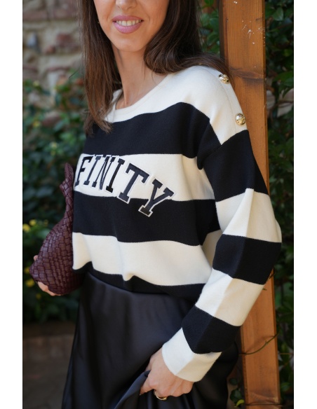 lai fashion INFINI NOIR PULL FEMME