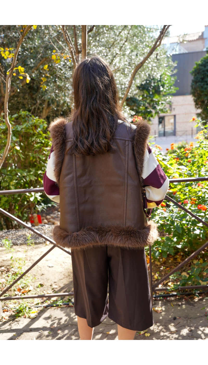 corona love SANSMA CHOCO VESTES FEMME