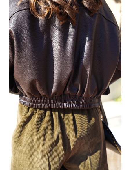 lumine paris SIMILI CAFE VESTES FEMME