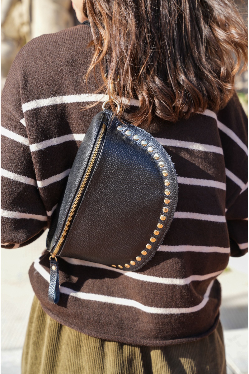 evelyn ashley CLOUT NOIR POCHETTE 2