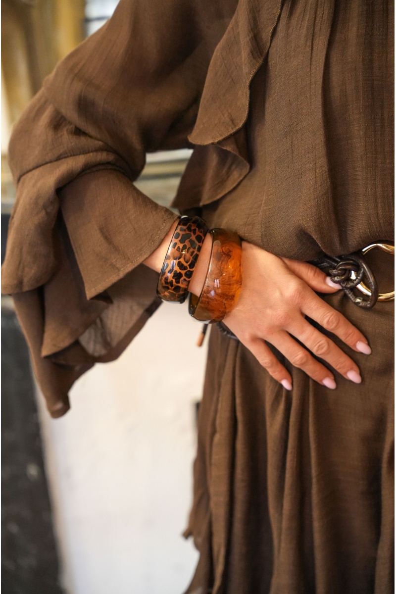 j'aime gemme - laura  LEOPAR BRACELETS 2