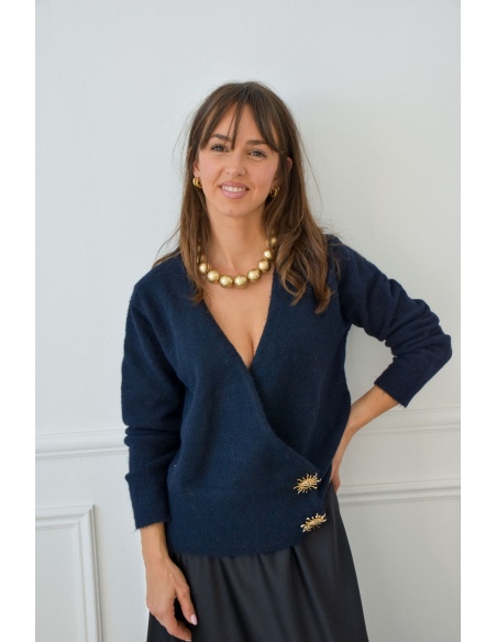 Pull Maille Marine LOUISE