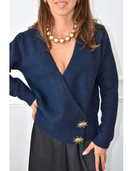 Pull Maille Marine LOUISE