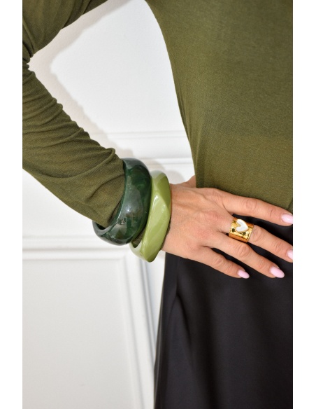 pretty baby MARBRE VERT BRACELETS