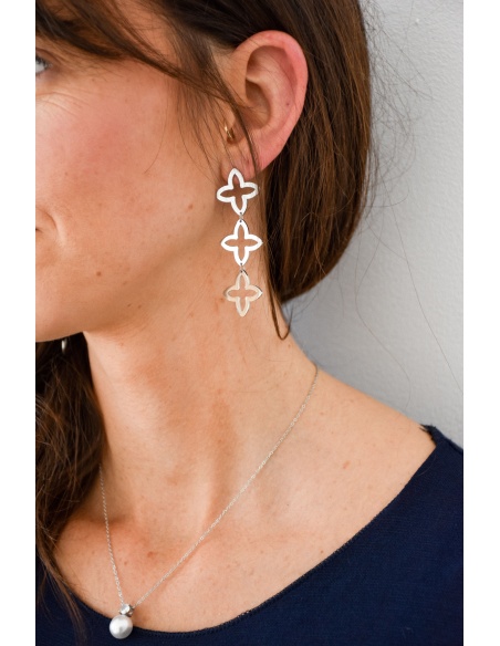 Collier Perle Argent LILY