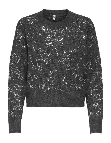 Pull Sequin Gris ONLALTA