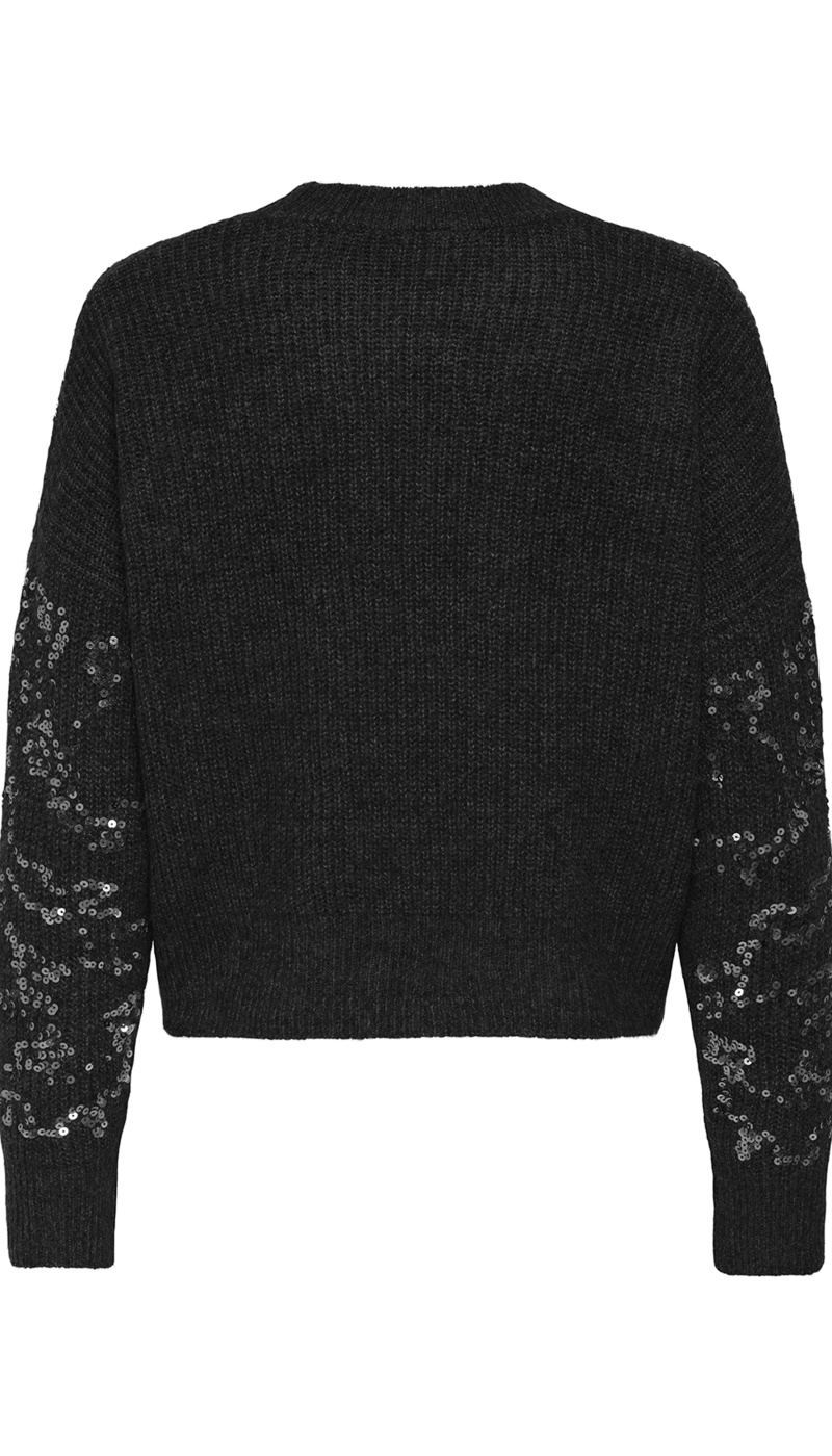Pull Sequin Noir ONLALTA