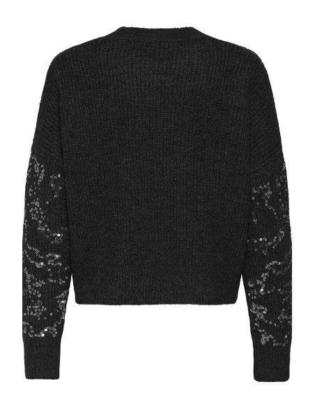 Pull Sequin Noir ONLALTA