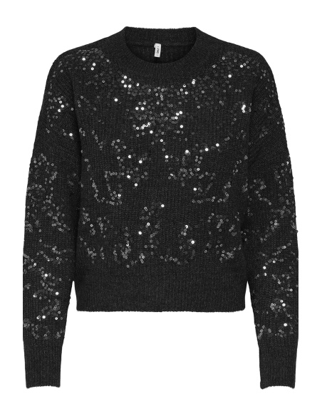 Pull Sequin Noir ONLALTA