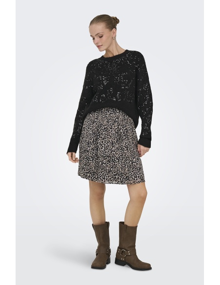 Pull Sequin Noir ONLALTA