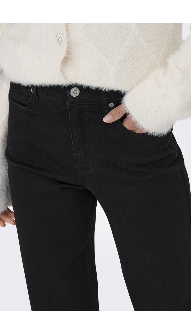 Jean Wide Leg Noir ONLMADISON