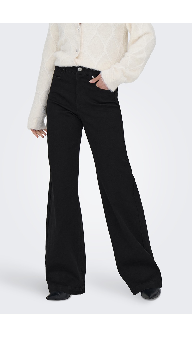 Jean Wide Leg Noir ONLMADISON