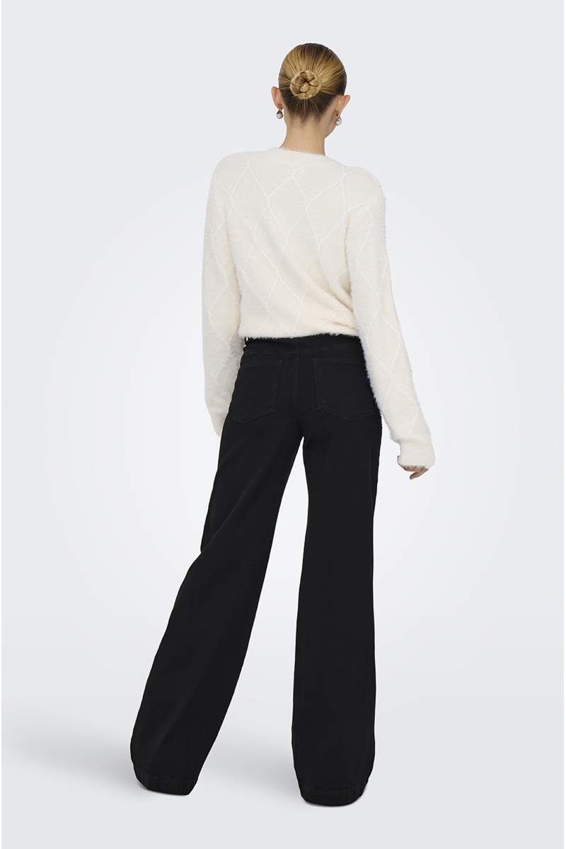 Jean Wide Leg Noir ONLMADISON 2