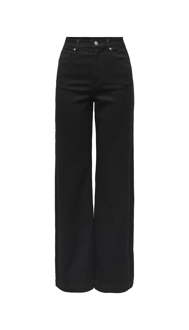 Jean Wide Leg Noir ONLMADISON