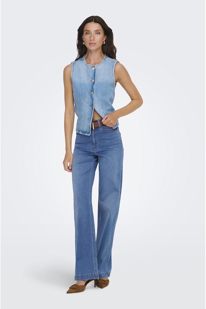 Jean Wide Leg Medium Blue ONLMADISON