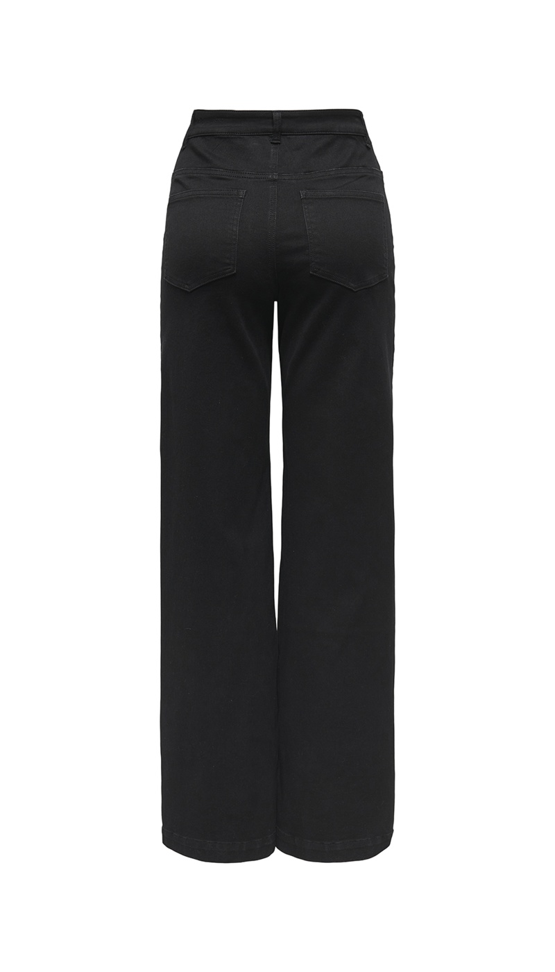 Jean Wide Leg Noir ONLMADISON