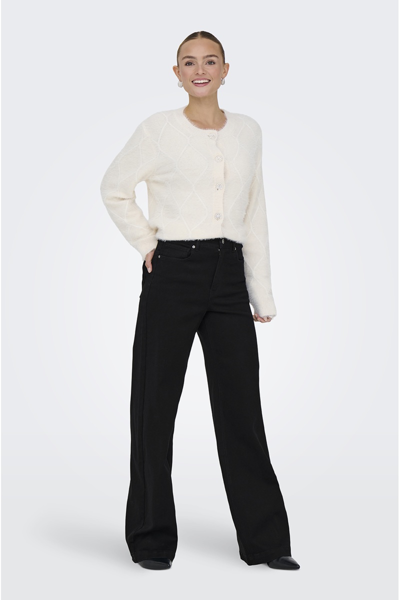 Jean Wide Leg Noir ONLMADISON