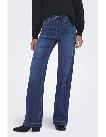 Jean Wide Leg Dark Blue ONLMADISON