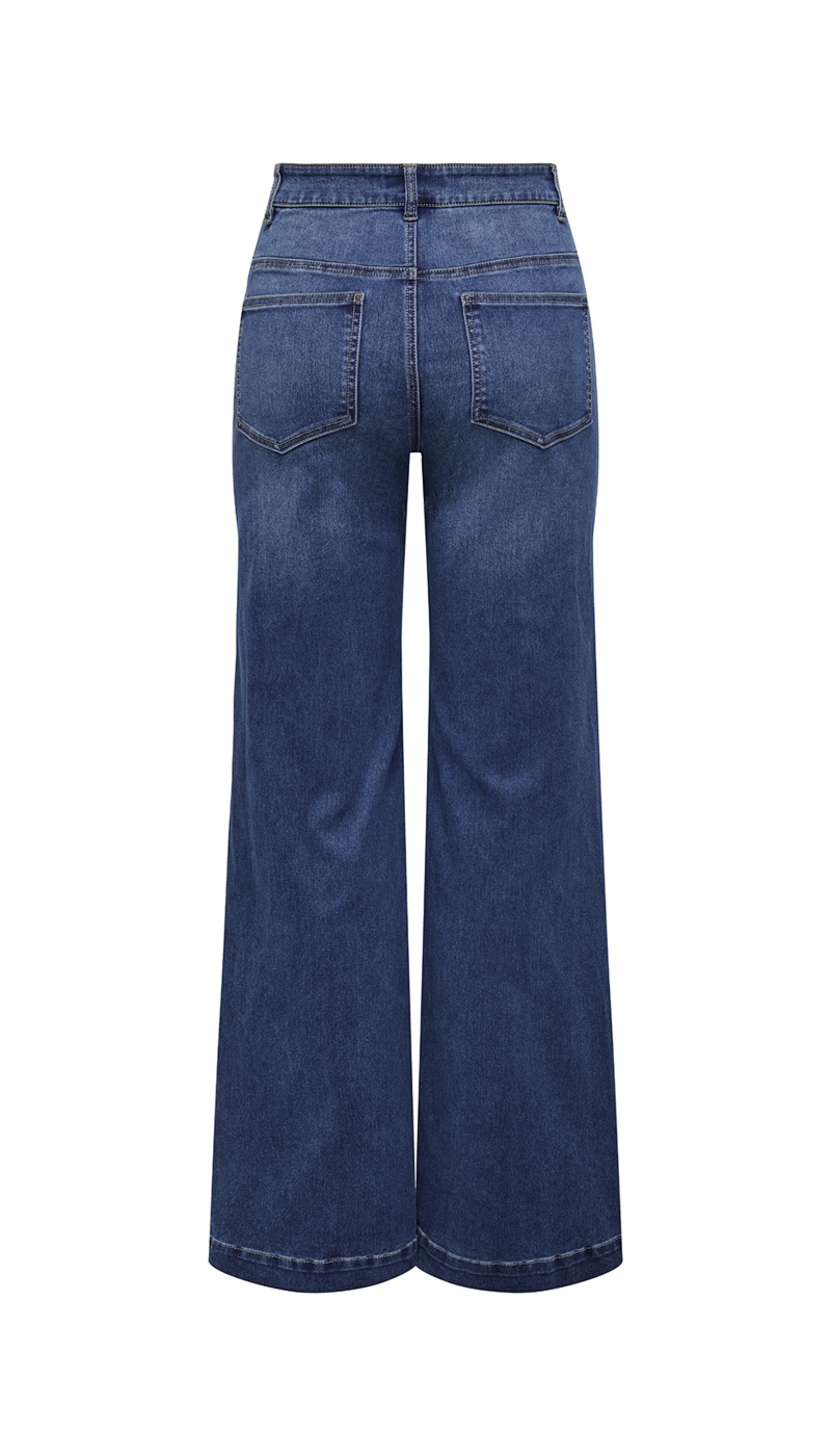Jean Wide Leg Dark Blue ONLMADISON