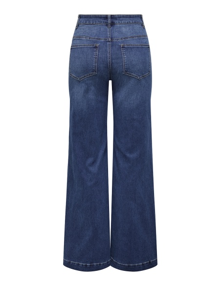 Jean Wide Leg Dark Blue ONLMADISON