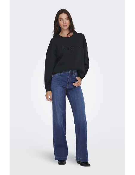 Jean Wide Leg Dark Blue ONLMADISON