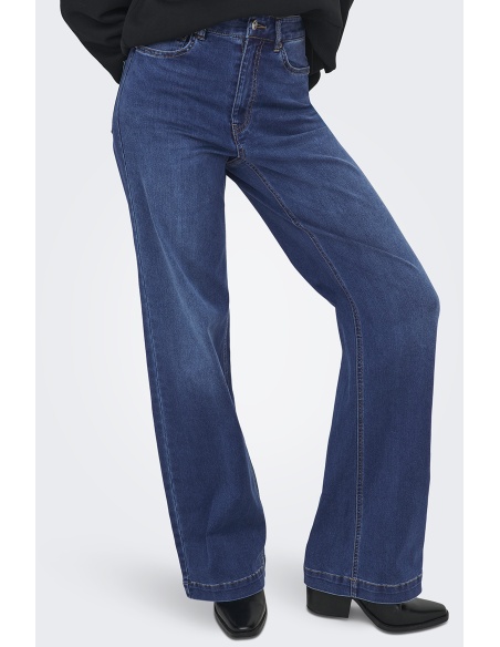 Jean Wide Leg Dark Blue ONLMADISON