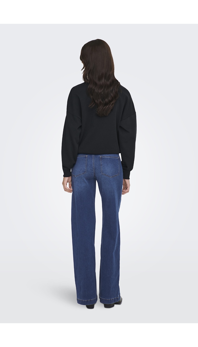Jean Wide Leg Dark Blue ONLMADISON