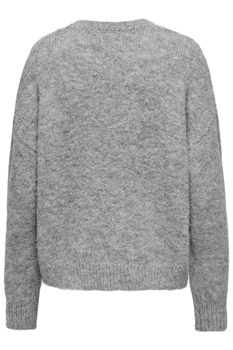 Pull Maille Gris ONLMAGGIE 2