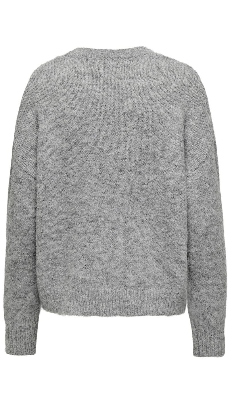 Pull Maille Gris ONLMAGGIE