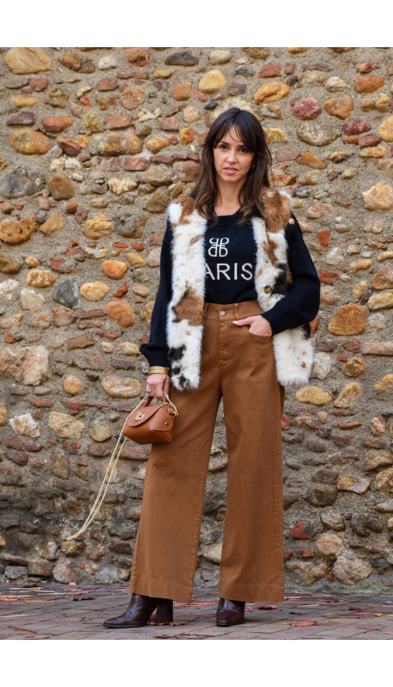 KESSLY SANSMA COW VESTES FEMME