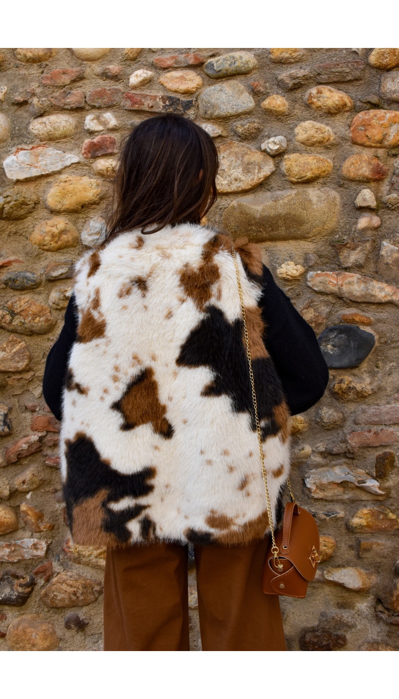 KESSLY SANSMA COW VESTES FEMME