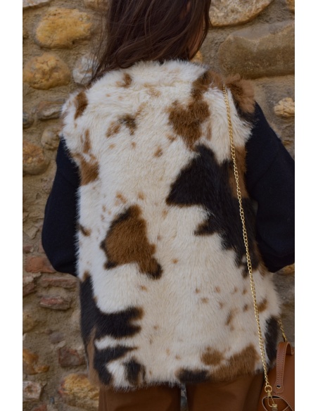 KESSLY SANSMA COW VESTES FEMME