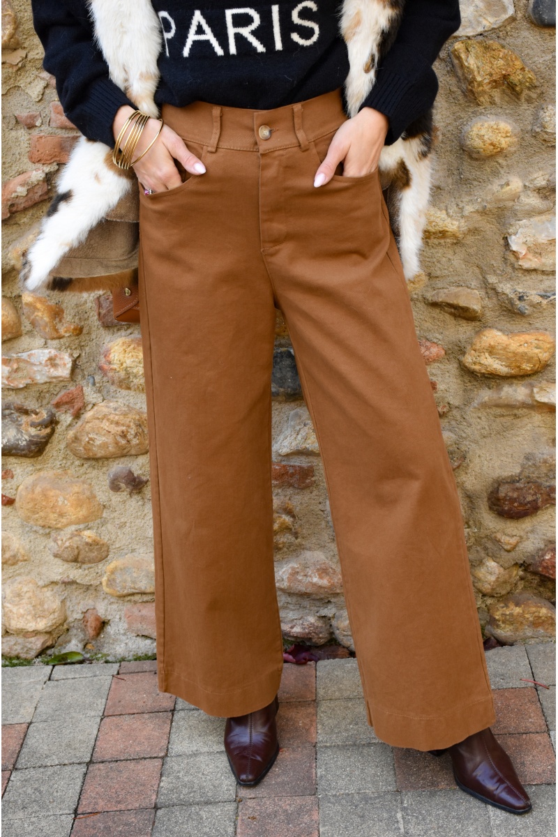 CAMEL PANTALON FEMME