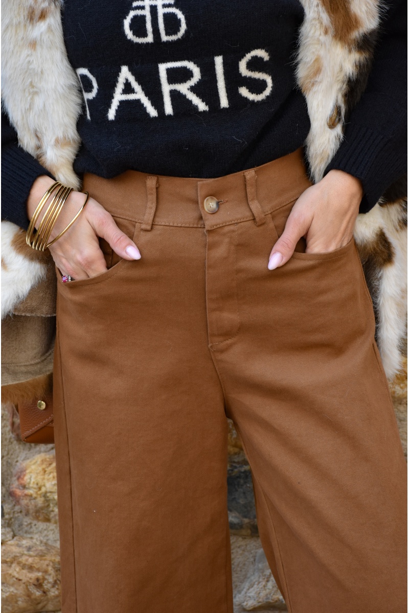 CAMEL PANTALON FEMME 2