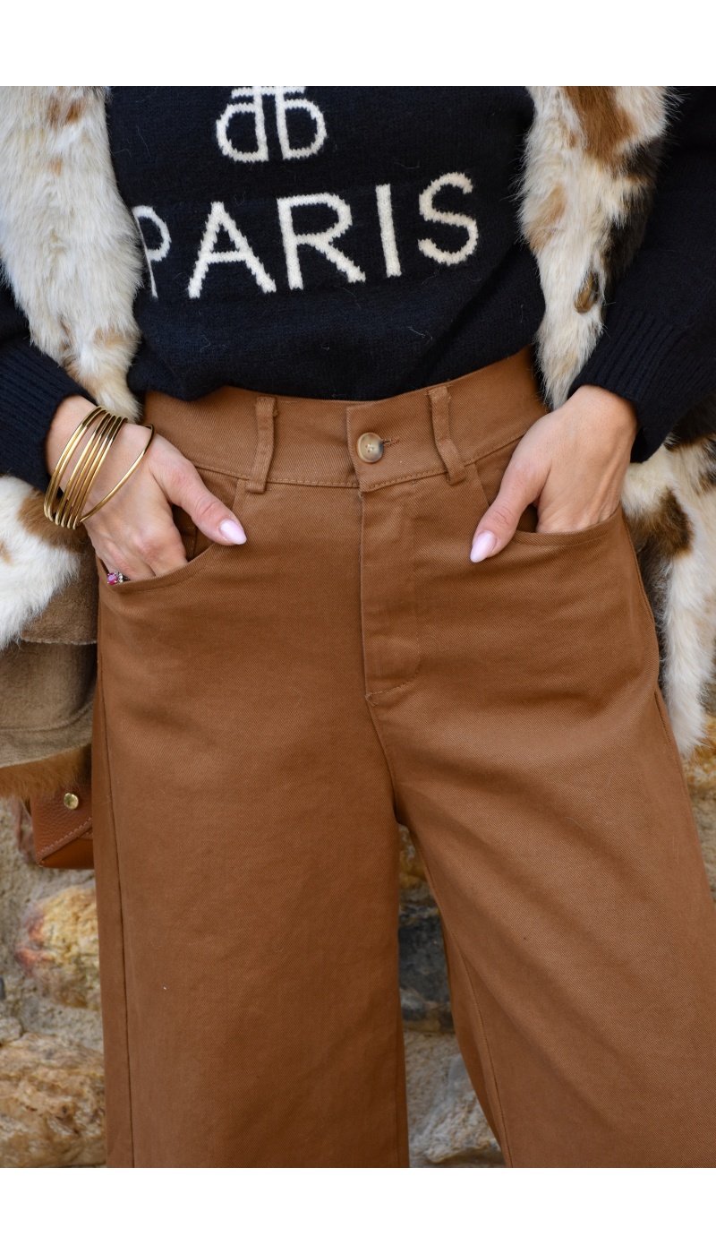 CAMEL PANTALON FEMME