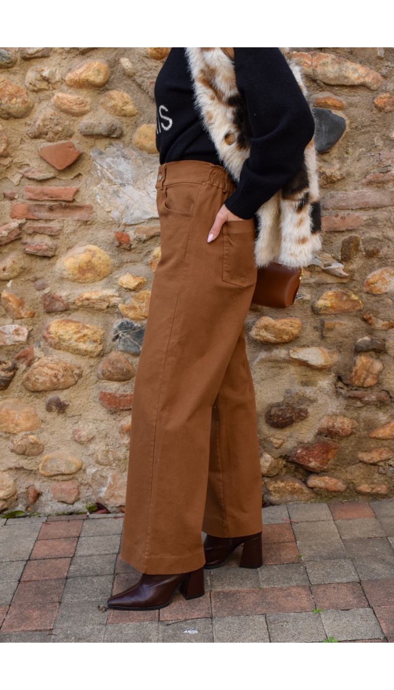 CAMEL PANTALON FEMME