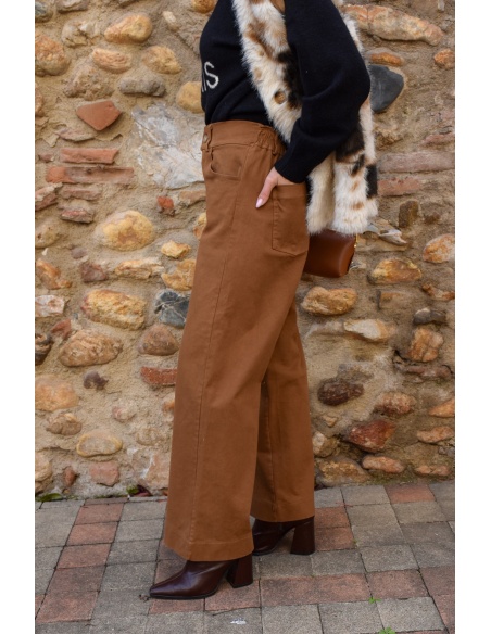 CAMEL PANTALON FEMME