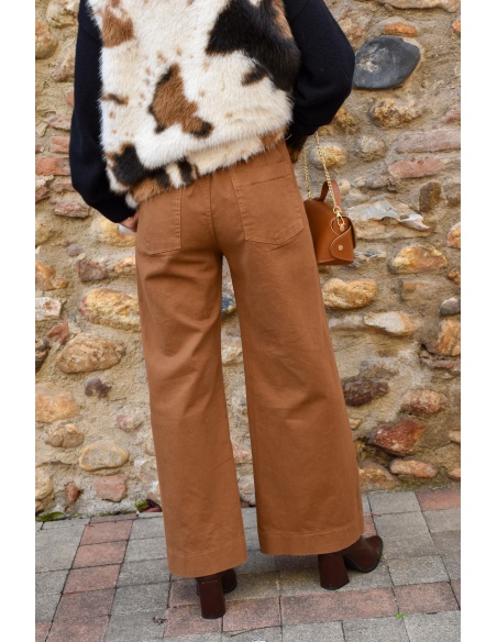 CAMEL PANTALON FEMME