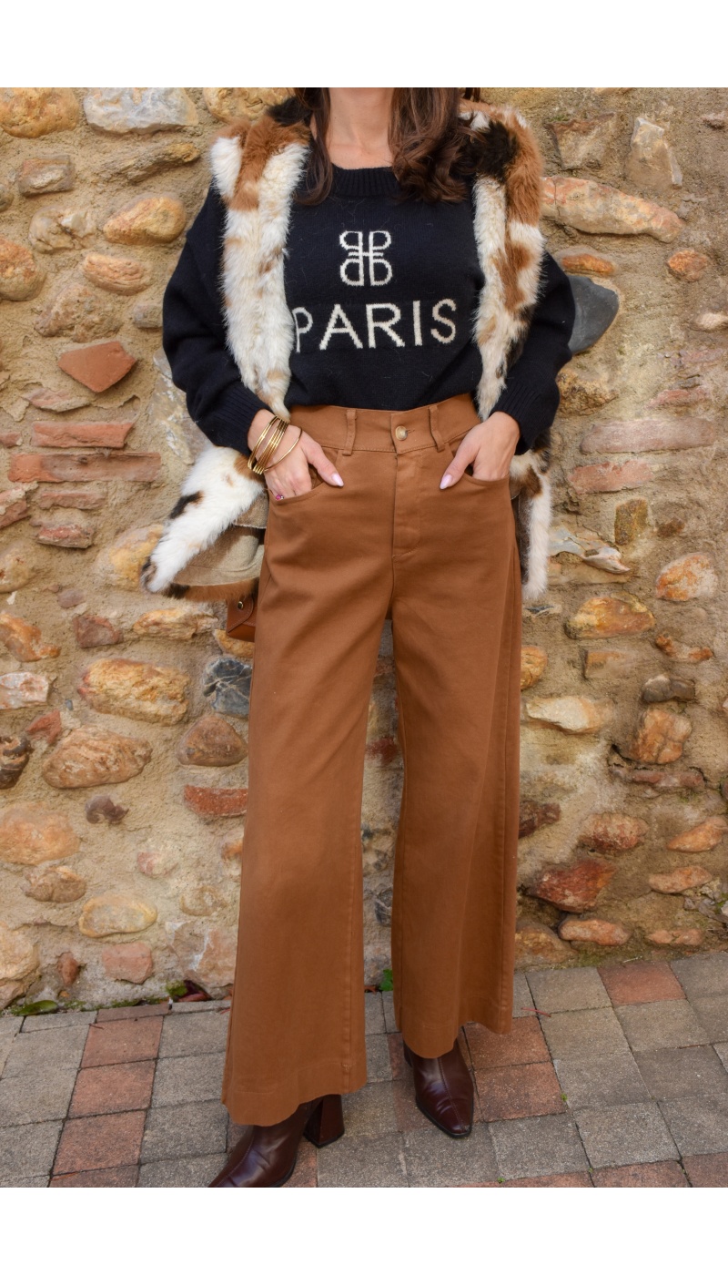 CAMEL PANTALON FEMME