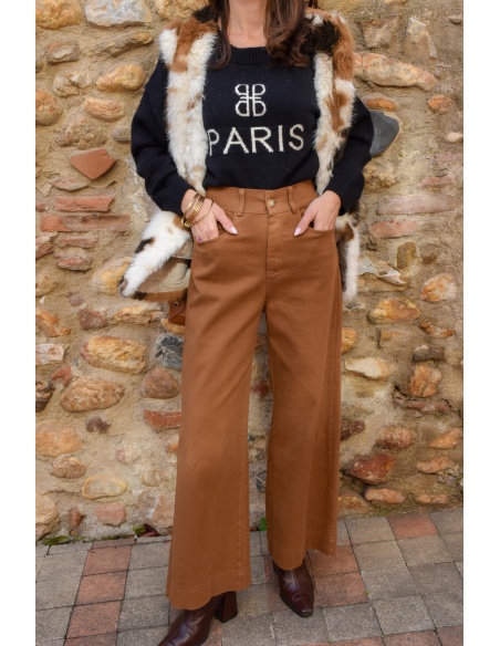 CAMEL PANTALON FEMME