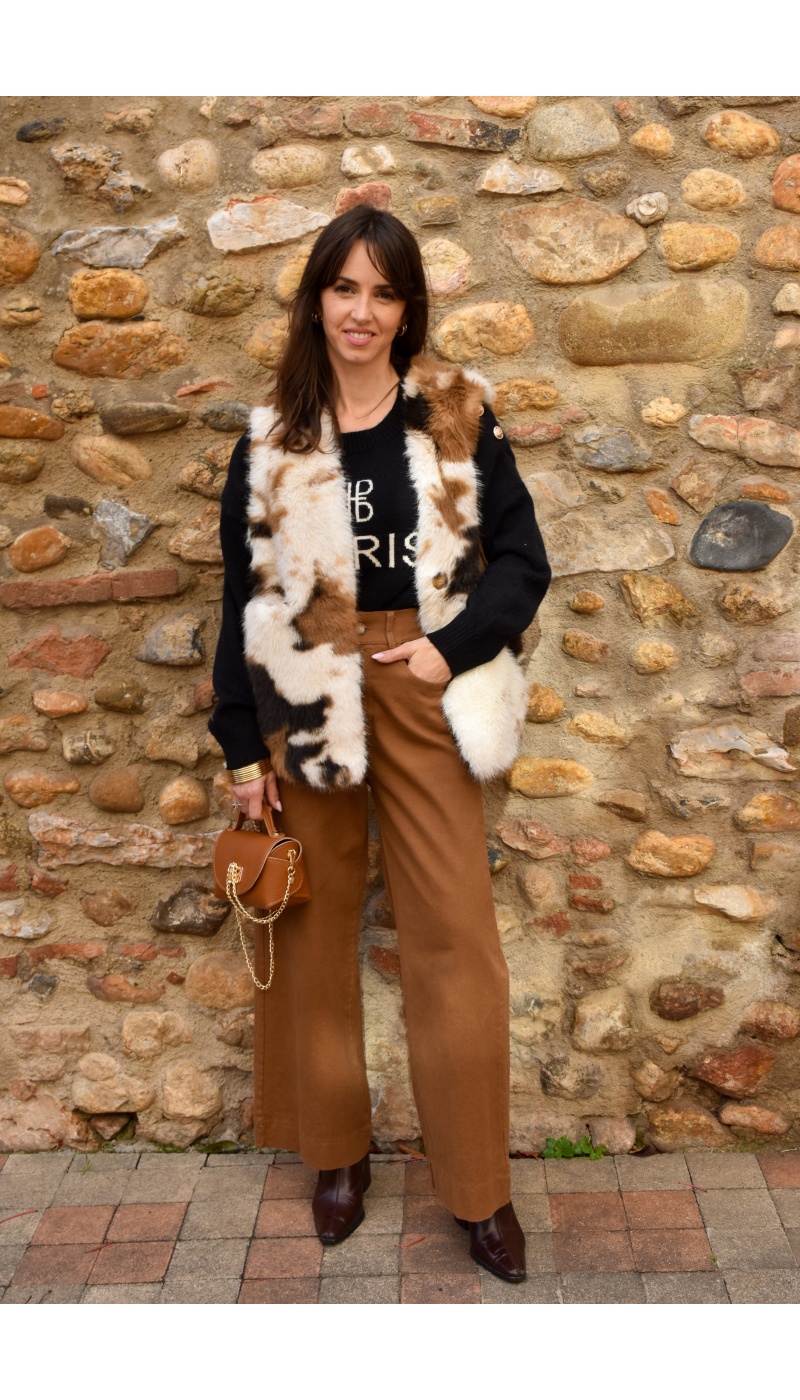 CAMEL PANTALON FEMME