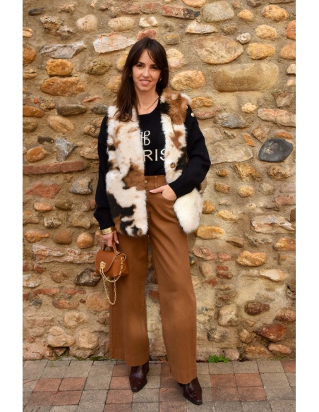 CAMEL PANTALON FEMME