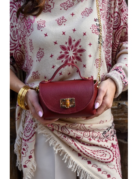 Sac Mini Bordeaux CASSIE