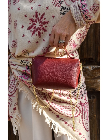 Sac Mini Bordeaux CASSIE